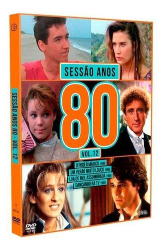 Box Dvd Sessão Anos 80 Volume 12 Digipack Dvd Duplo + Cards