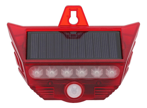 Lámpara De Alarma Solar  Sensor De Movimiento  Alarma De Son