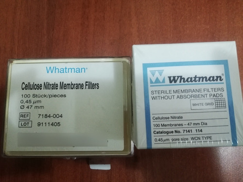 Filtro Membrana De Filtración Nitrato De Celulosa 