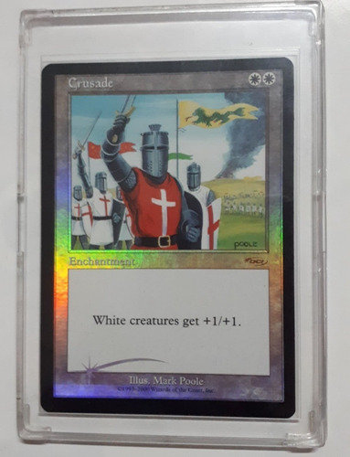 Magic Mtg Crusade (jss) Promo (foil)