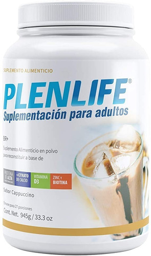 Fórmula Br+ 945 Gr Plenlife Sabor Capuchino