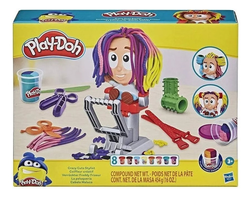 Play-doh La Peluqueria Divertida Original Hasbro Masa