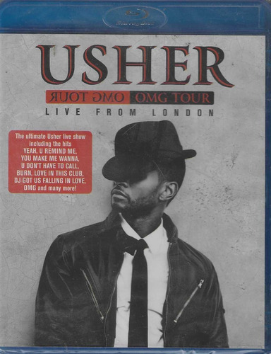 Blu-ray - Usher - Omg Tour - Live From London - Lacrado