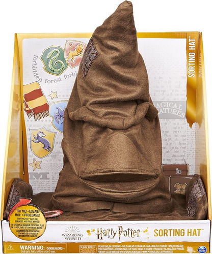 Harry Potter Sombrero Seleccionador 15 Frases Original/nuevo