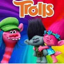 Comprar Kit Imprimible Candy Bar Trolls Golosinas Banderines Y Mas 1