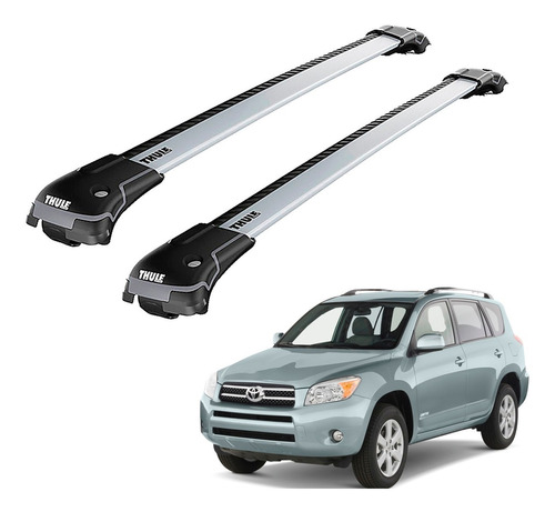 Rack De Teto Toyota Rav4 2000 A 2012 Thule Edge 9582