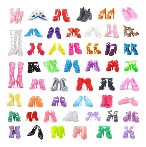 Uusave 4 Juegos De Ropa De Muñeca Hecha A Mano, 10 Pares De