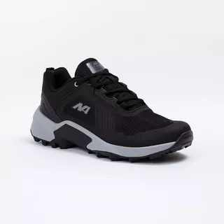 Zapatillas New Athletic Outdoor Climb02 Negro Con Gris Para