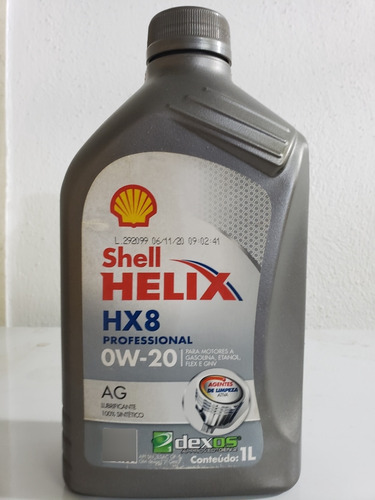 Aceite Full Sintetico 0w20 - Shell Helix Hx8 Professional