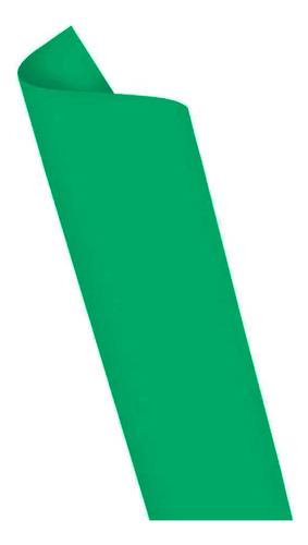Placa E.v.a Liso 40x48 Verde Grama Pacote C/ 10und Make+ Lisa