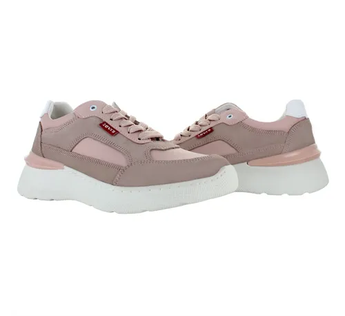 Levis Tenis Sneakers Casual Confort Textil Rosa Mujer 83826 794.81