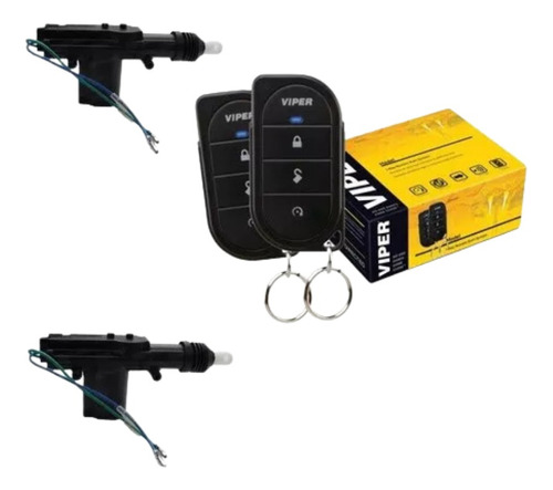 Alarma De Seguridad Viper 3106 + 2 Actuadores Combo