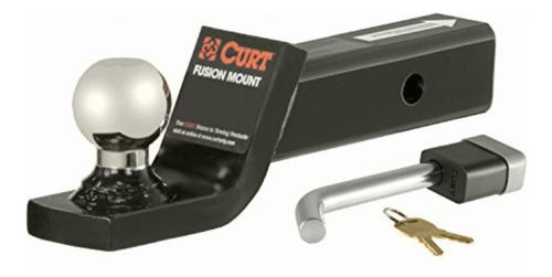 Curt 45141 Soporte De Enganche De Remolque, Bola De 2