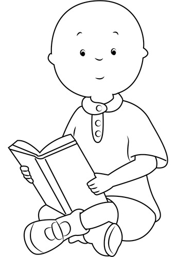 Caillou Libro Imprimir Colorear Pintar
