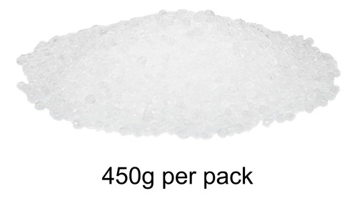 Materiales De Relleno De Cuentas Rellenas, 450 Gramos Blanco