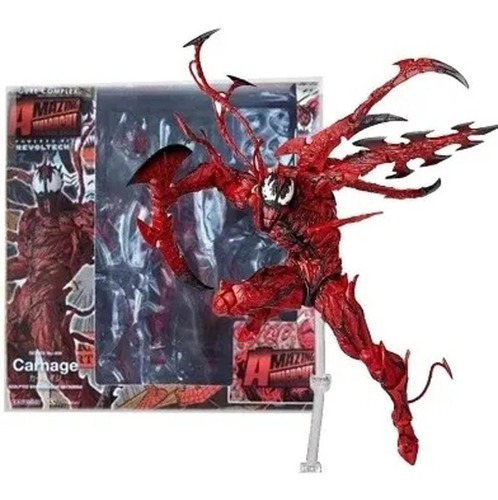 Para Figura De Acción Marvel Red Venom Carnage Model Toys