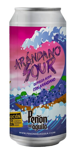 Peñón Del Aguila Arándano Sour - Lata 473 Ml