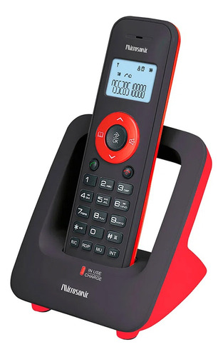 Telefono Inalambrico Microsonic Con Contestador Tel8018c-ub