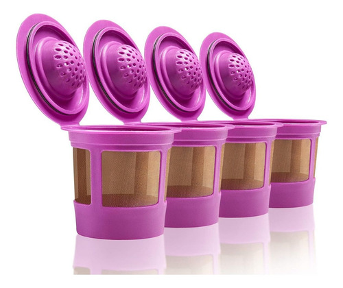 U Chef 4 Cápsulas De Café Reutilizables Para Cafeteras K-cup