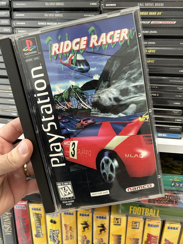 Ridge Racer Sony Ps1 Jogo 100% Original Completo Longbox (Usado)