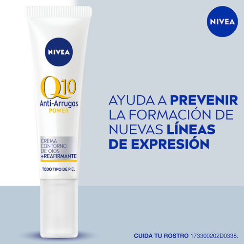 Crema Facial Nivea Antiarrugas Q10 Todo Tipo De Piel 15 Ml Todo Tipo De Piel