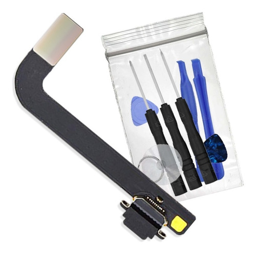 iPad 4 Flex Carga A1458 A1459 A1460 Flexor Centro Puerto Iightnig Sistema Carga Conector Oem + Herramienta + Enviogratis