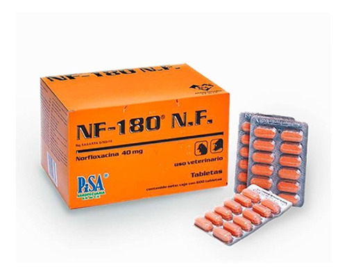 Alimento Nf-180 & Norfloxacina & 600 Tabletas