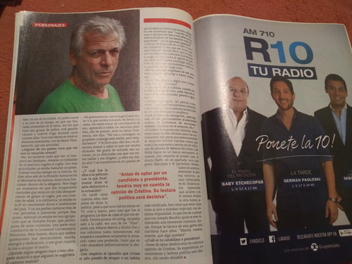 Revista Veintitrés Gerardo Romano 3 6 2015 N882 (Usado)