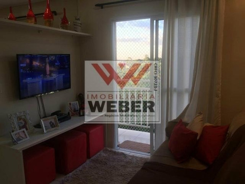 Apartamento 2 Dorm, 52 M² Á Venda Por 180.000,00 Ed. Primaveras, Jd Simus - 176