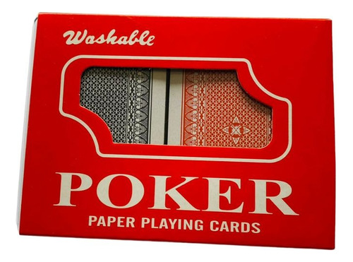 2 Baralhos Jogo Poker Paper Playing Cards