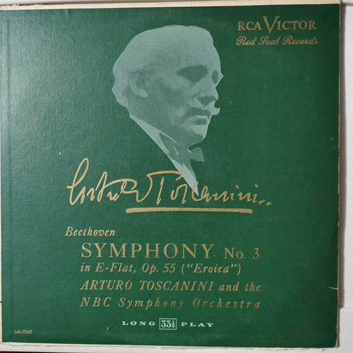 Disco Lp: Arturo Toscanini- Symph 3,n