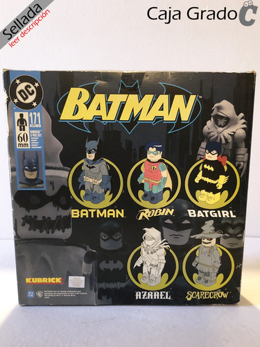 Medicom Kubrick Set Batman Robin Batgirl (original) (Usado)