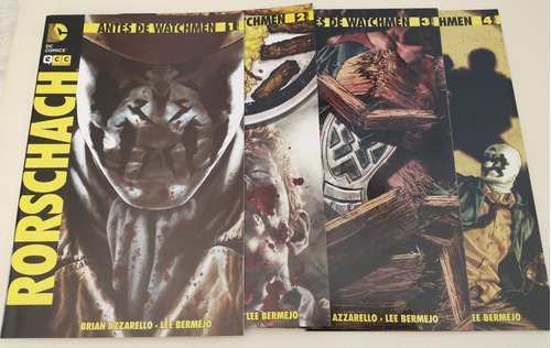 Antes De Watchmen Rorschach Serie Completa