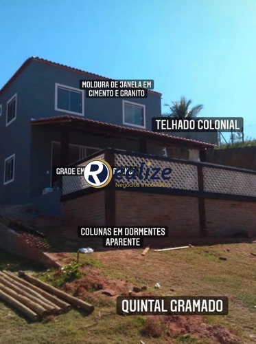 Imagem 2 de 14 de Casa Mobiliada E Decorada Em Condomínio Fechado Composto Por 2 Suítes Com Área De Lazer Á Venda No Bairro Meaípe, Guarapari-es - Realize Negócios Imobiliários. - Ca00181 - 69408008