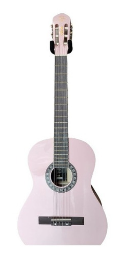 Violão Acústico Clássico Jahnke Nylon Jvac001 Rosa