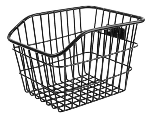 Cesta Trasera Para Bicicleta Con Panel Reflectante, Marco