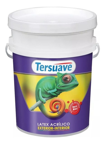 Pintura Latex Exterior Interior Blanco Tersuave  Mate 20 Lts