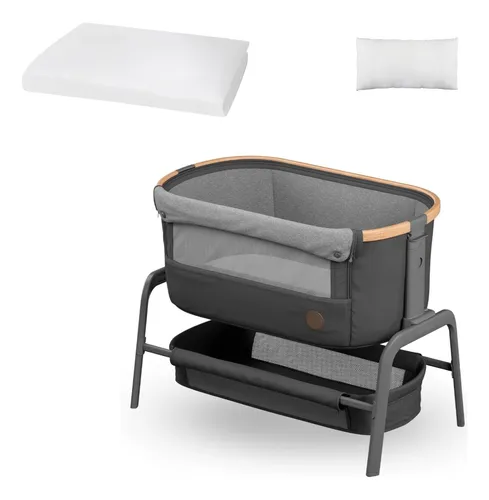 comprar Cuna Colecho Lora Essential Grey - Protector-cojin Cervical