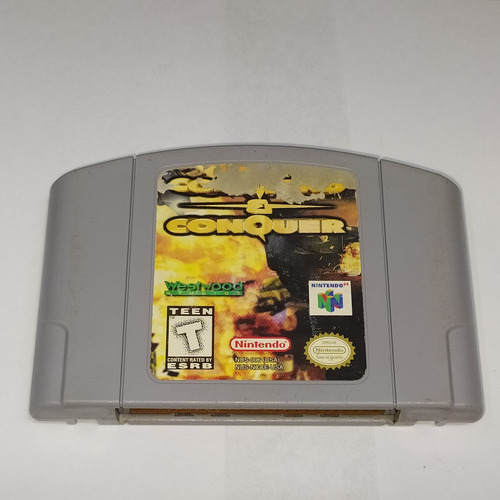 Comand & Conquer N64 - Longaniza Games (Usado)