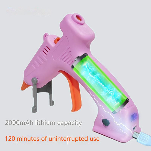 Pistola De Silicona Recargable Inalámbrica