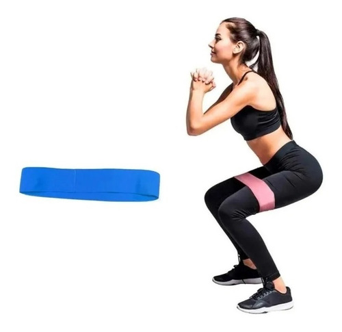 Tiraband Banda Elastica Circular De Tela Gluteos Fitness Gym