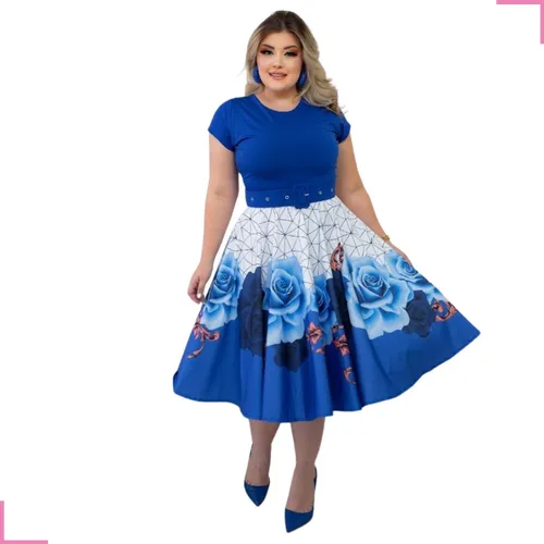 Vestido Midi Gode Estampado MercadoLivre