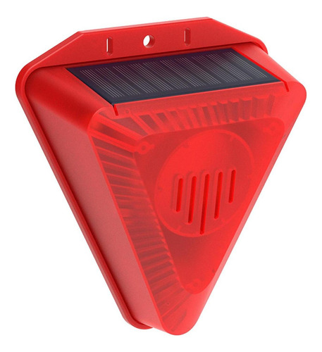 Alarme Solar Com Sensor De Movimento Pir Externo