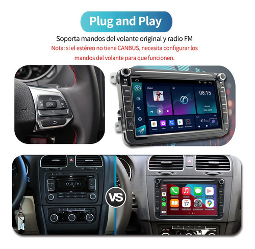Android Estereo Radio For Vw Jetta Amarok Bora Mk6 Gol Gps