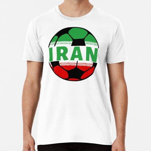 Remera Irán Fútbol Algodon Premium