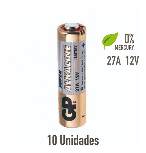 X10 Pila Bateria 27a 12v Mn27 Alcalina Blister/ Madidino