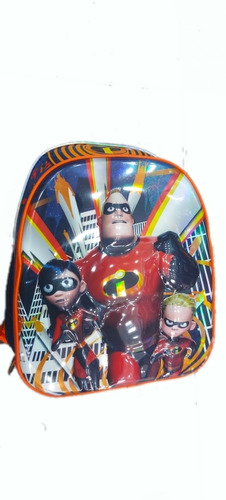 Morral Maleta Bolso Escolar Los Increibles