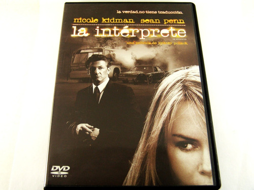 La Intérprete Nicole Kidman Sean Penn Dvd Seminuevo 2005