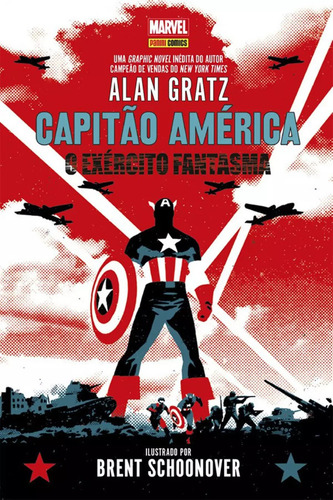 Capitão América: O Exército Fantasma, De Brent Schoonover. Editora Panini, Capa Dura, Edição 1 Em Português, 2023