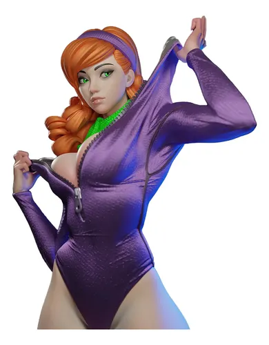 Daphne Blake Praia Scooby Doo 1/8 Figure Colecionável